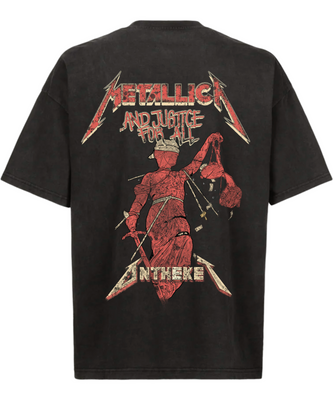 Justice For All Vintage Oversize T-Shirt