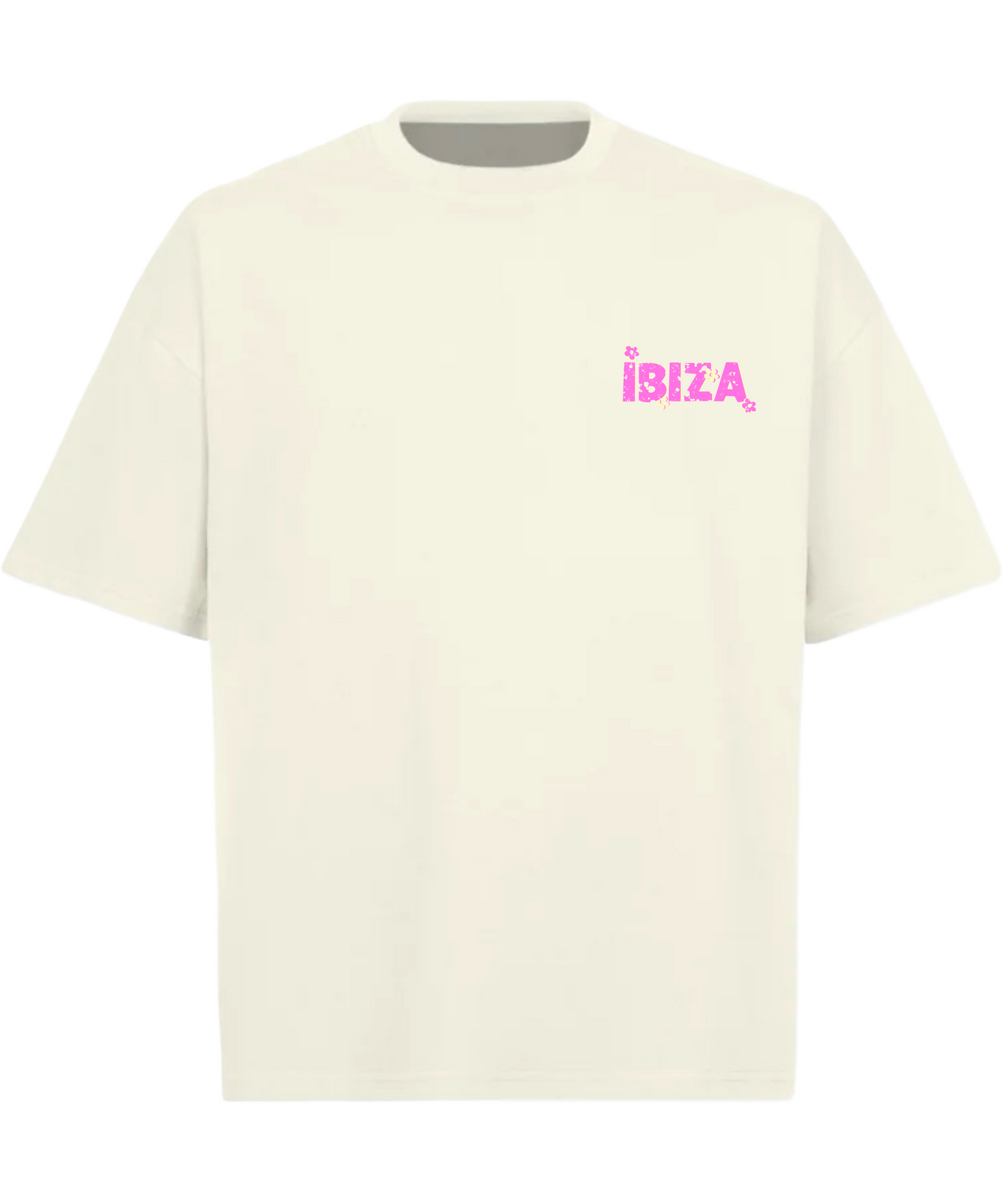 White Vintage Oversize T-Shirt