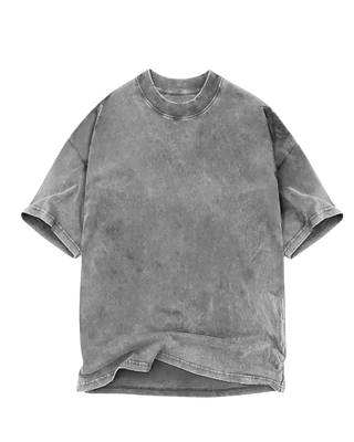 Black Vintage Oversize T-Shirt