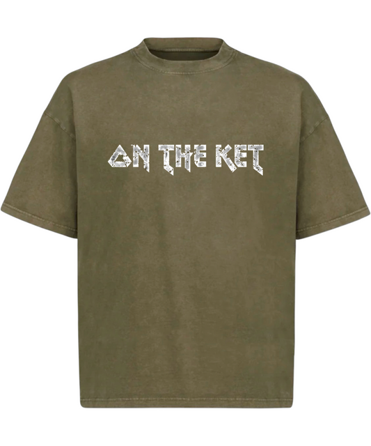 Olive Vintage Oversize T-Shirt