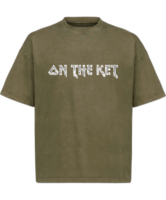 Olive Vintage Oversize T-Shirt